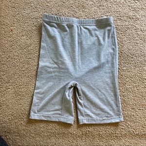 SHEIN Light Grey Biker Shorts